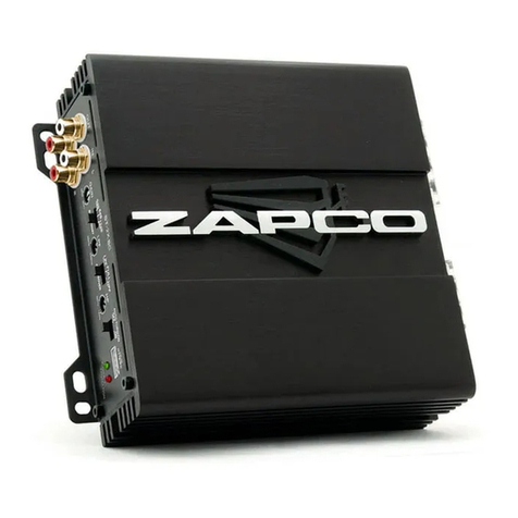 zapco ST-X III Series owner's manual