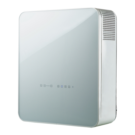 RadonTec AlphaAir Freshbox 100 WiFi User manual