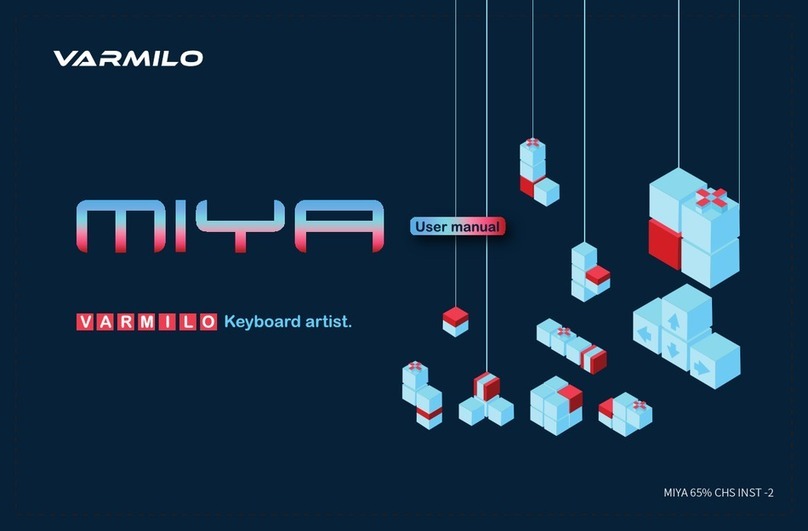 VARMILO MIYA user manual