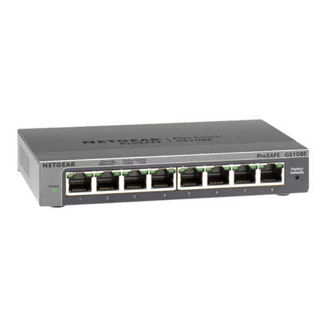 NETGEAR ProSAFE GS108Ev3 User manual NETGEAR ProSAFE GS108Ev3 User manual