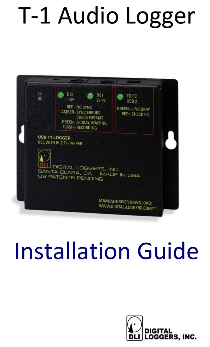 Digital Loggers T-1 installation guide