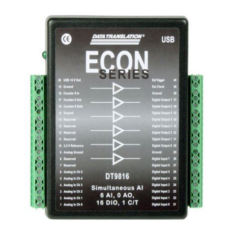Data Translation DT9816 Series user manual
