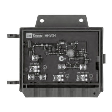 Kingray MHV34 User manual