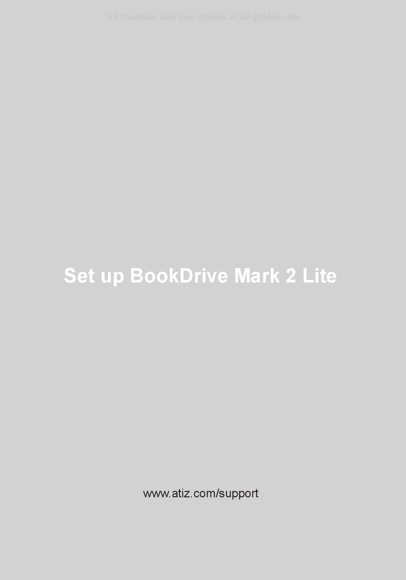 atiz BookDrive Mark 2 Lite manual