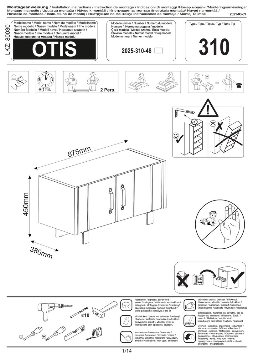 Baur OTIS 2025-310-48 installation instructions Baur OTIS 2025-310-48 installation instructions