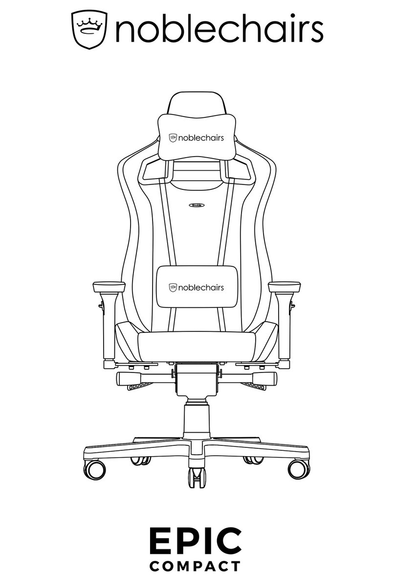NobleChairs EPIC COMPACT quick start guide NobleChairs EPIC COMPACT quick start guide