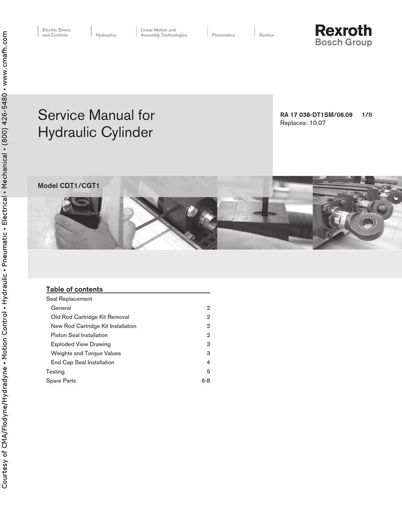 Bosch Rexroth CDT1 Service manual