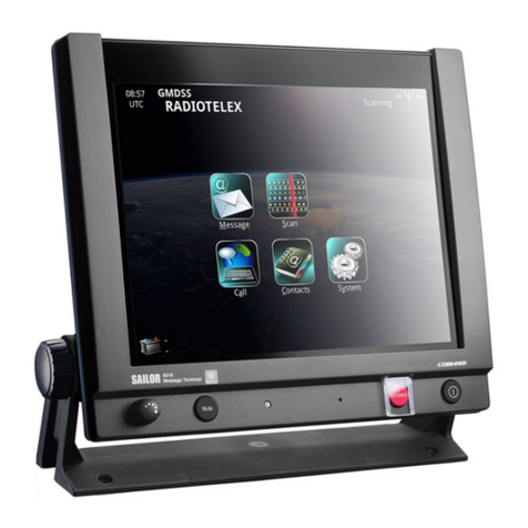 COBHAM SAILOR 6000B User manual