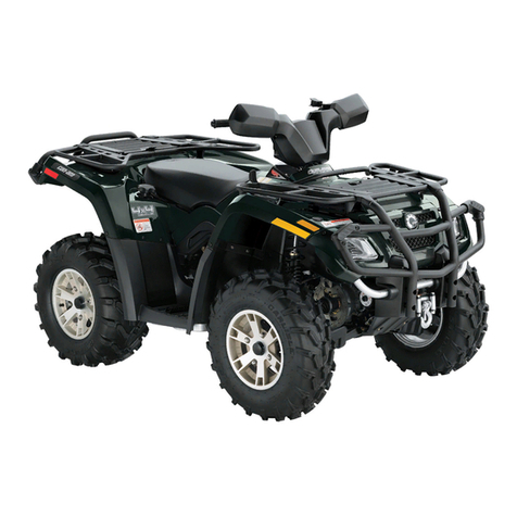 BRP Outlander 400 EFI 2008 Service manual