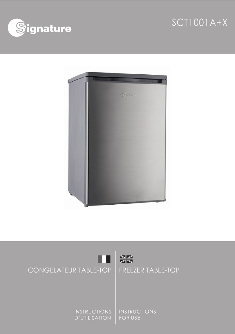 Signature SCT1001A+X Instructions for use