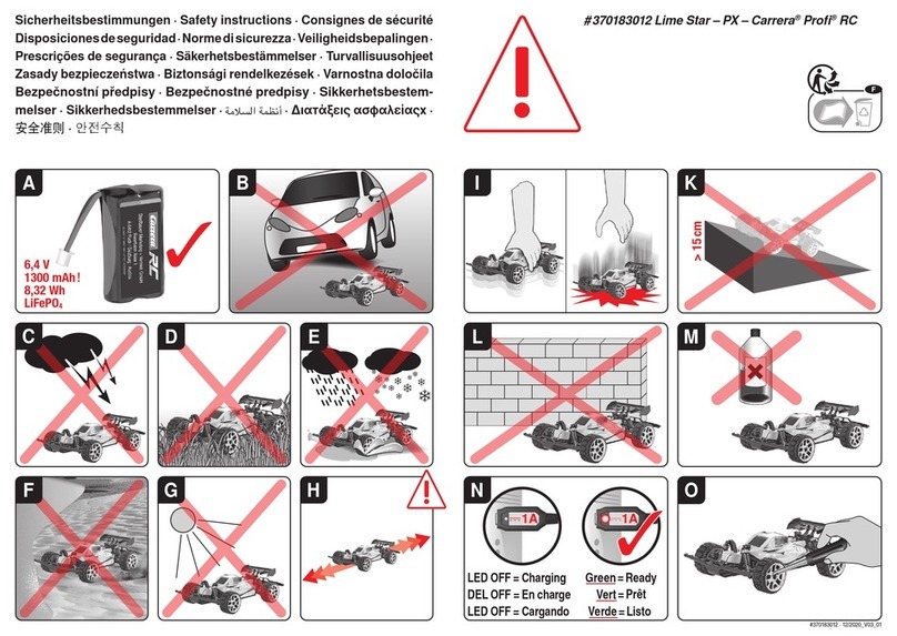 Carrera RC 370183012 User manual