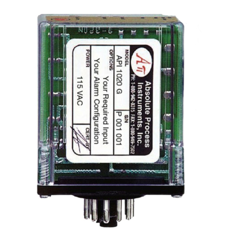 API 1000 G quick start guide