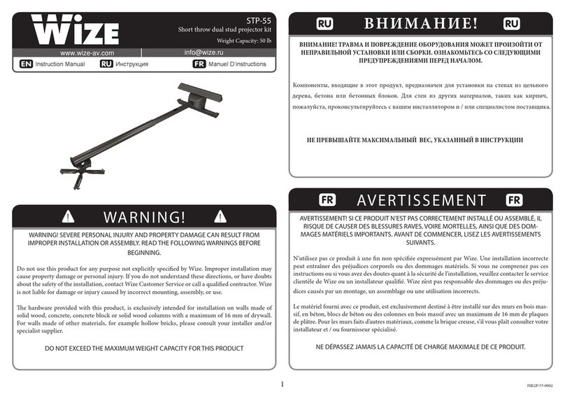 Wize STP-55 instruction manual