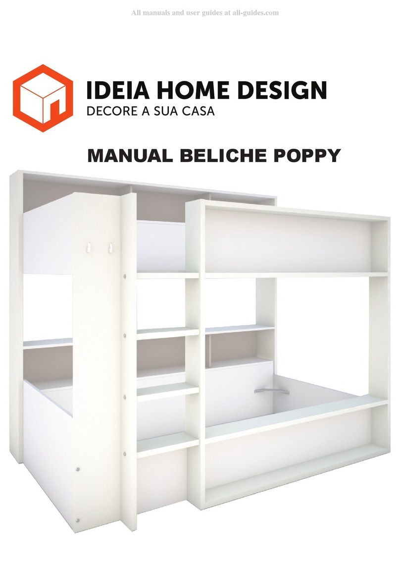 IDEIA HOME DESIGN BELICHE POPPY Assembly manual