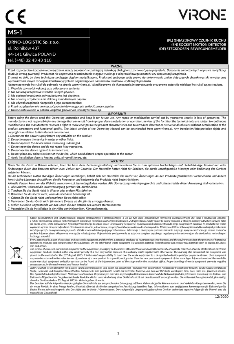 Virone MS-1 manual