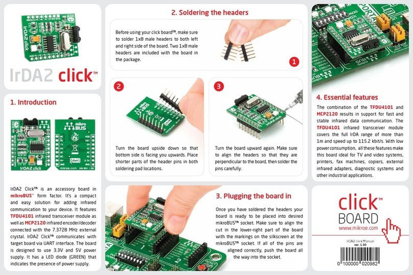 mikroElektronika IrDA2 click User manual