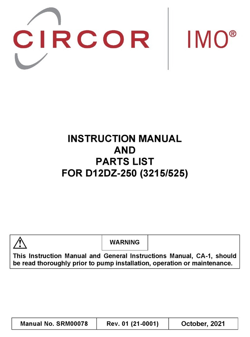 i-MO CIRCOR D12DZ-250 Instruction manual and parts list i-MO CIRCOR D12DZ-250 Instruction manual and parts list