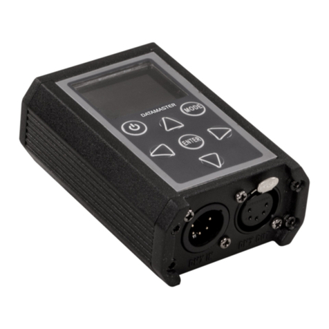 ProLights Datamaster User manual