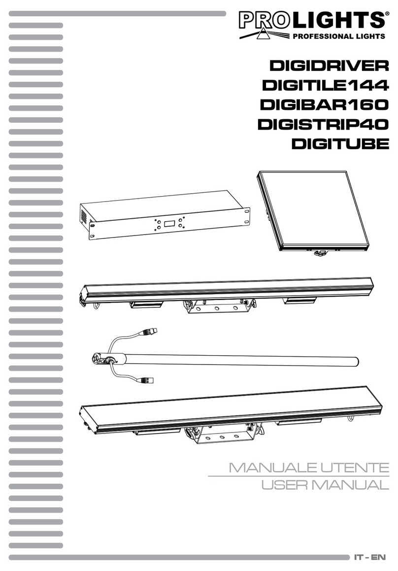 ProLights DIGIDRIVER User manual