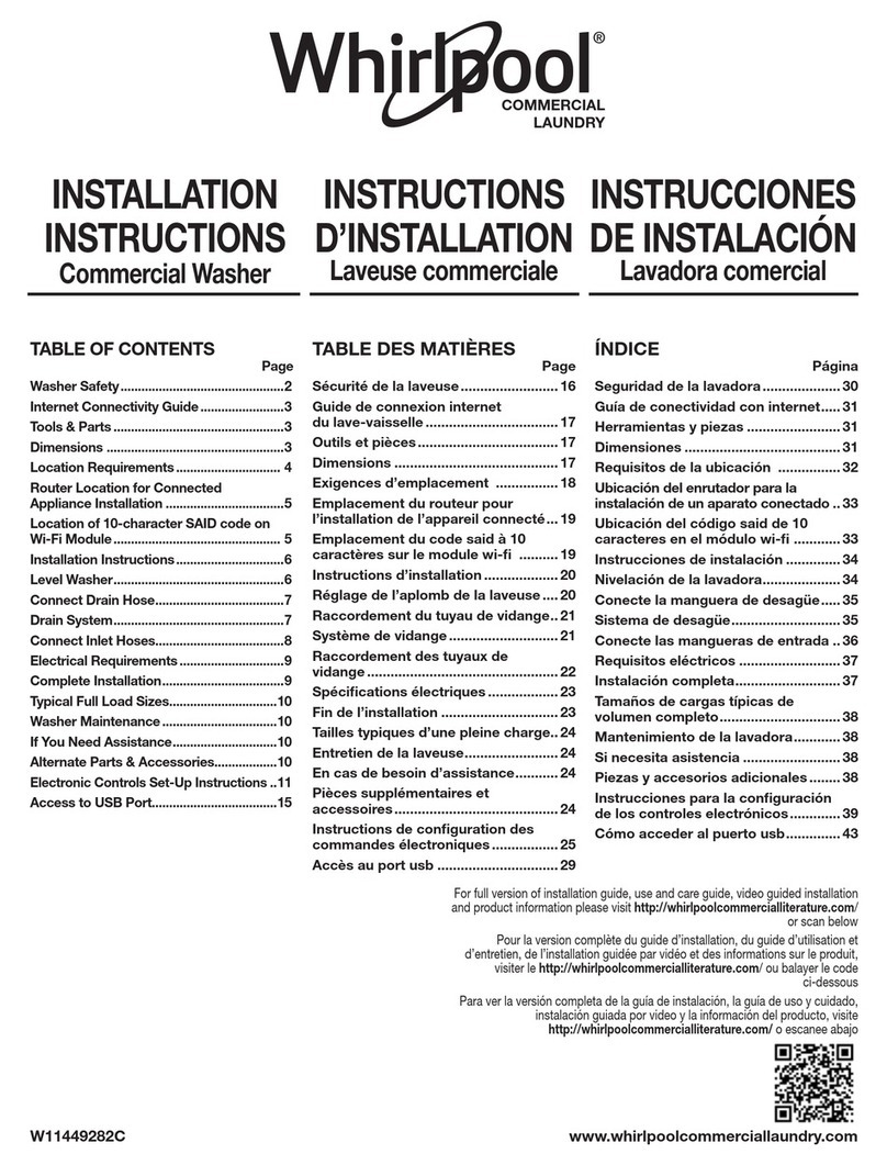 Whirlpool W11449282C User manual