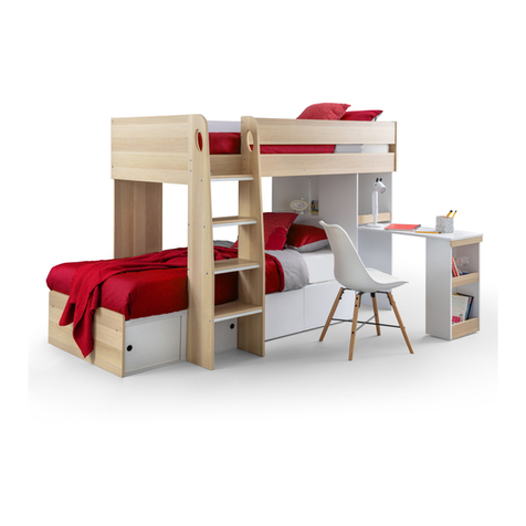 Julian Bowen Eclipse Bunk Bed ECL101 User manual Julian Bowen Eclipse Bunk Bed ECL101 User manual