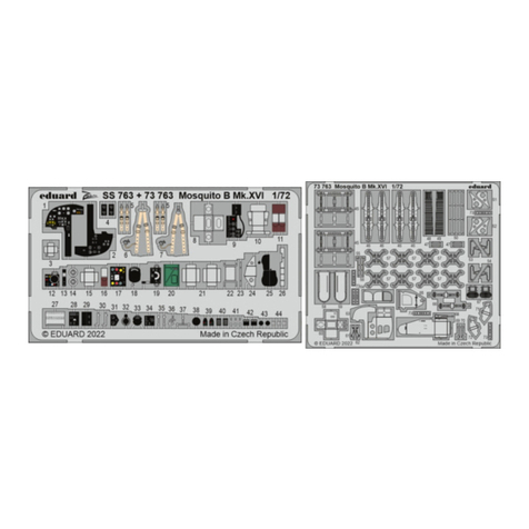 Eduard Mosquito B Mk.XVI User manual