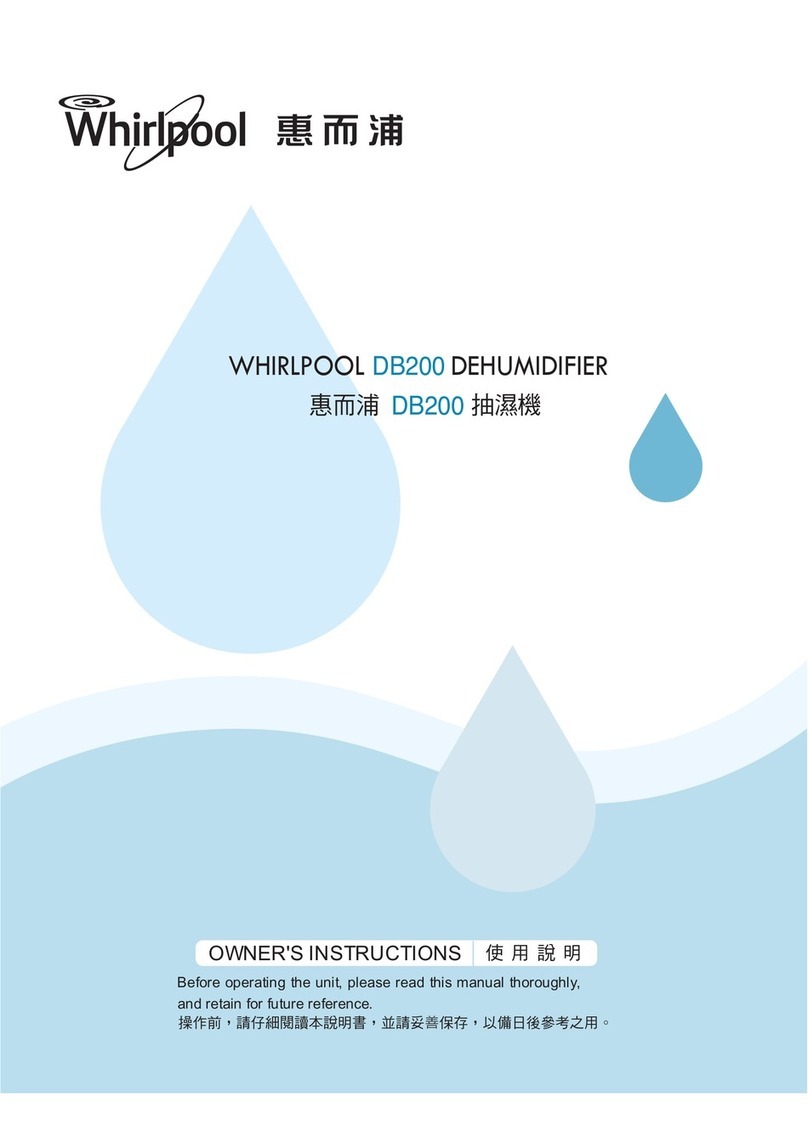 Whirlpool DB200 Owner's instructions