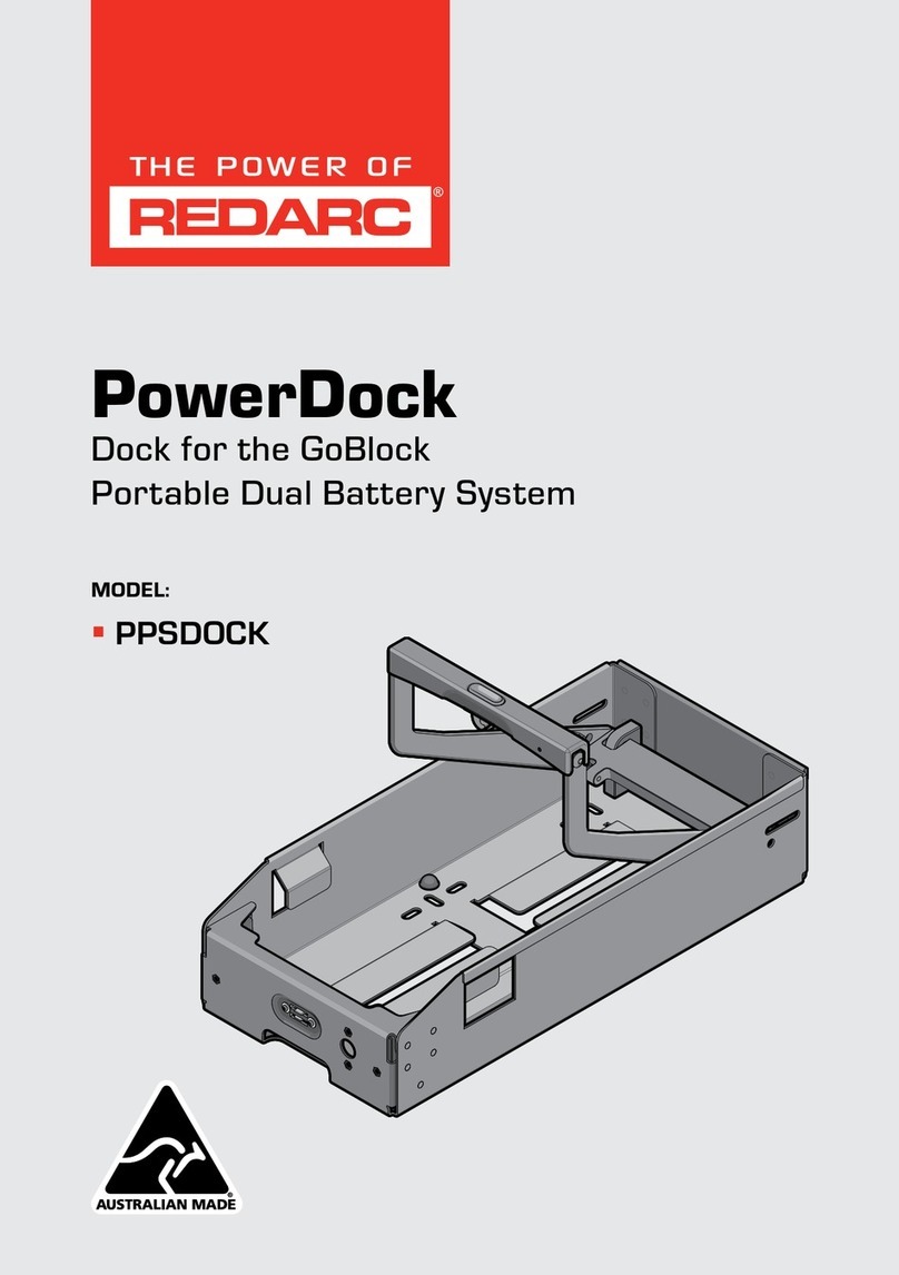Redarc PowerDock PPSDOCK manual