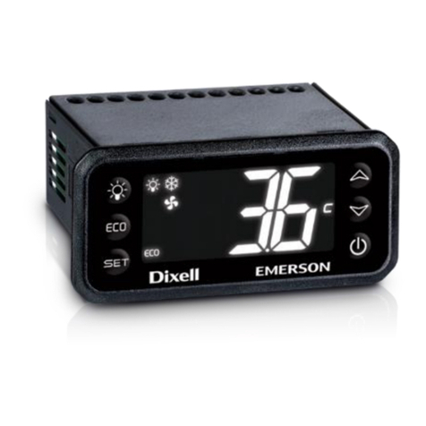 Emerson Dixell XRB Wiring diagram