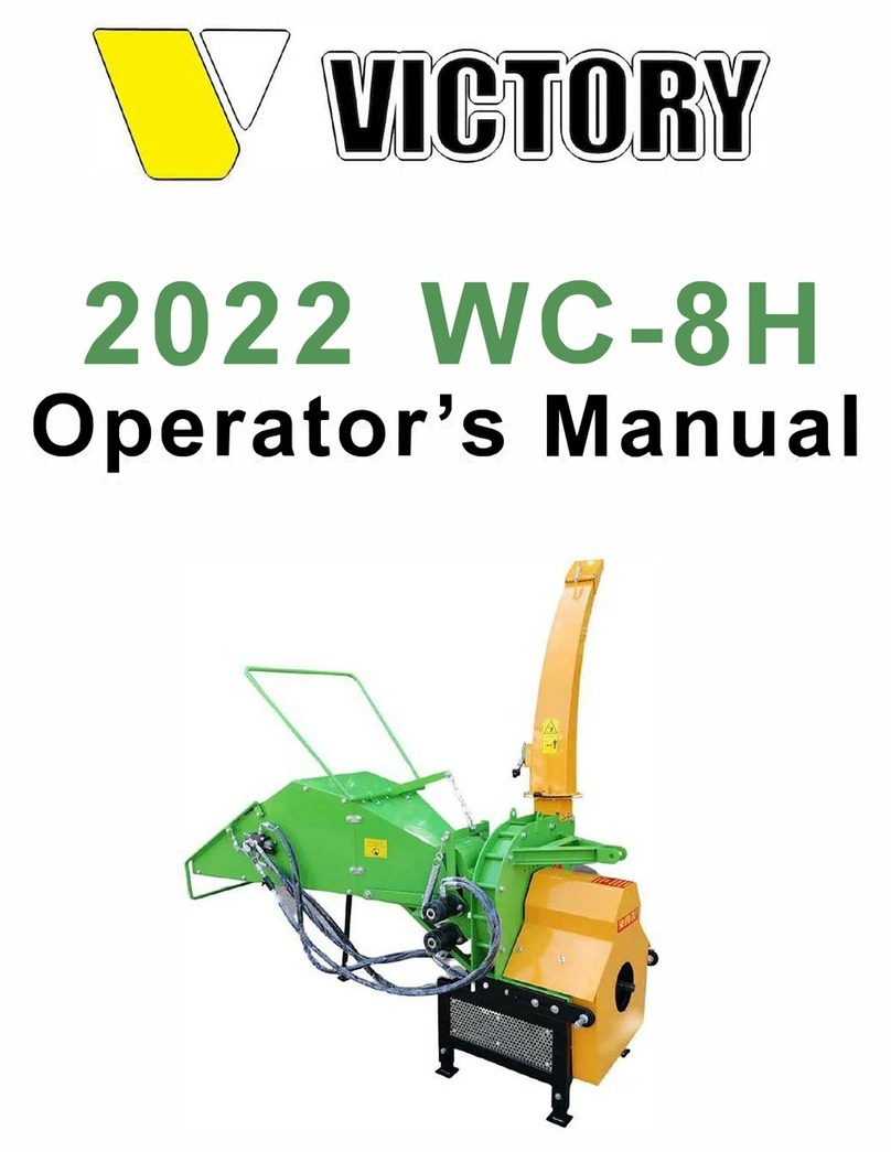 Victory WC-8H Operator's manual