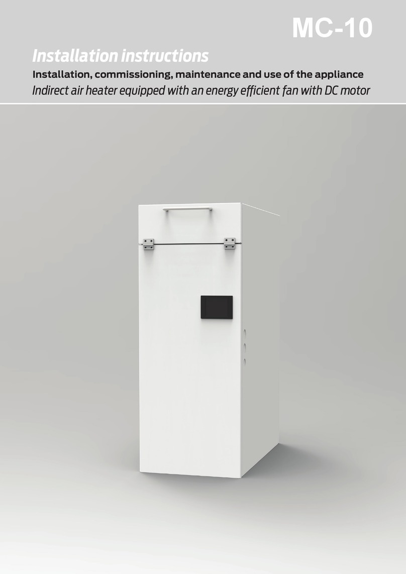 Multicalor MC-10 User manual