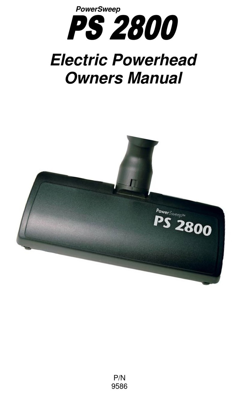 H-P Products PowerSweep PS 2800 User manual