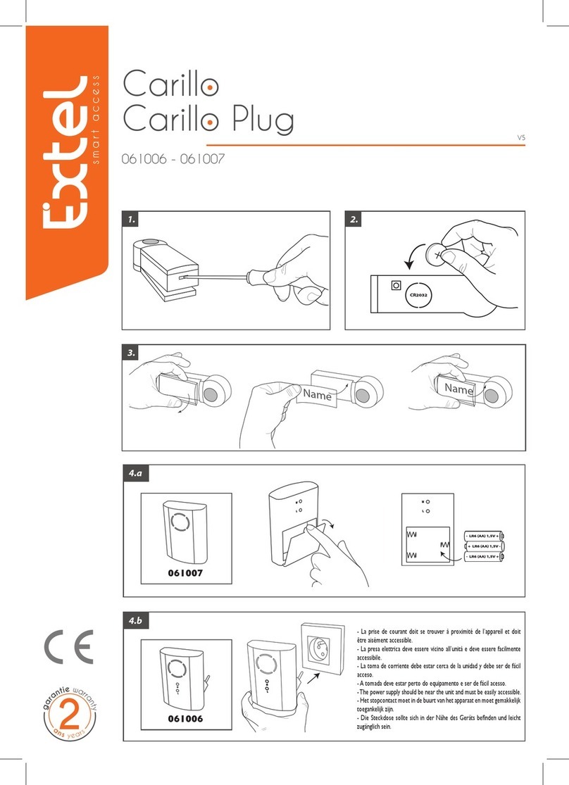 Extel Carillo manual