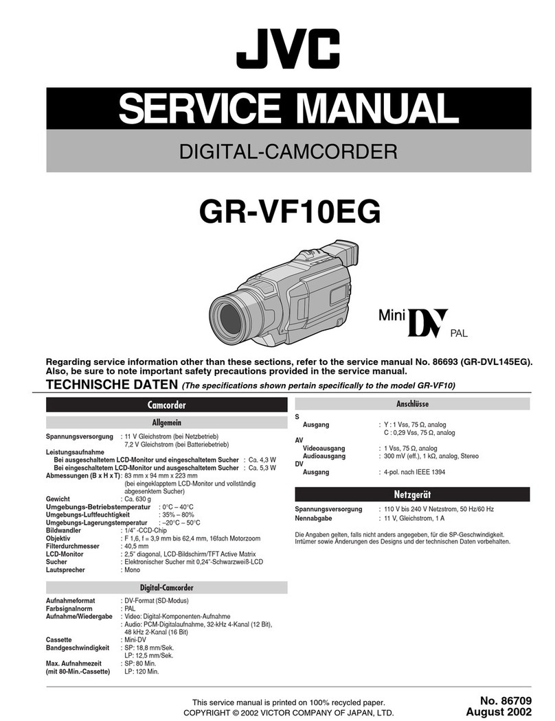 JVC GR-VF10EG User manual