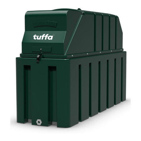 TUFFA TANKS 1350SL Installation, operation and servicing manual