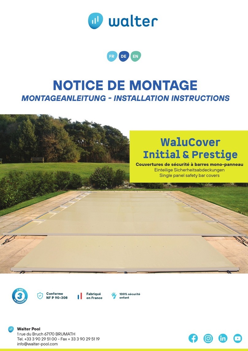 Walter WaluCover Initial installation instructions