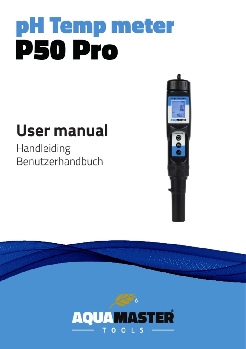 AquaMaster Tools P50 Pro user manual