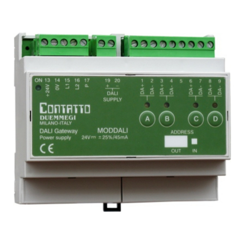 Duemmegi CONTATTO ModDALI quick start guide