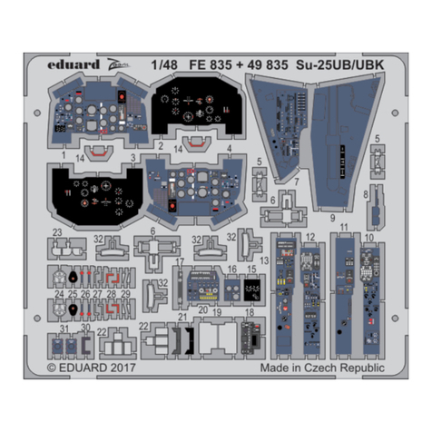 Eduard Zoom Su-25UB/UBK User manual Eduard Zoom Su-25UB/UBK User manual