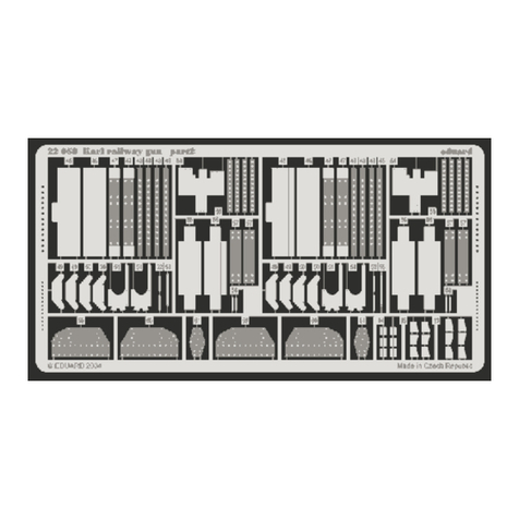 Eduard Karl railway gun Assembly instructions