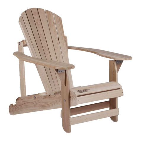Canada Comfy Chair Plastic Comfy FCC200 Assembly instructions