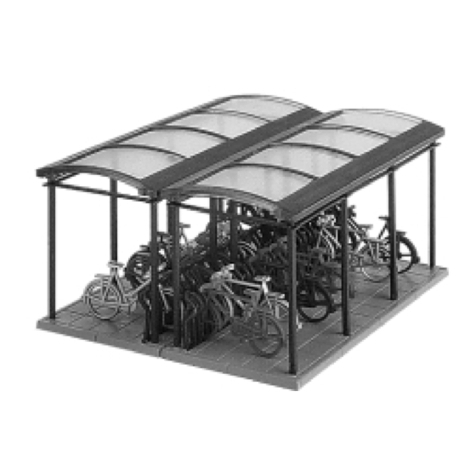 Faller Modern bicycle shelter User manual