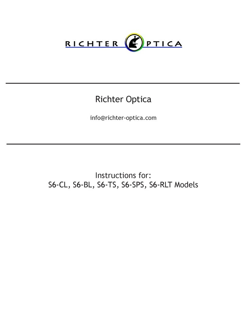Richter Optica S6-CL instructions