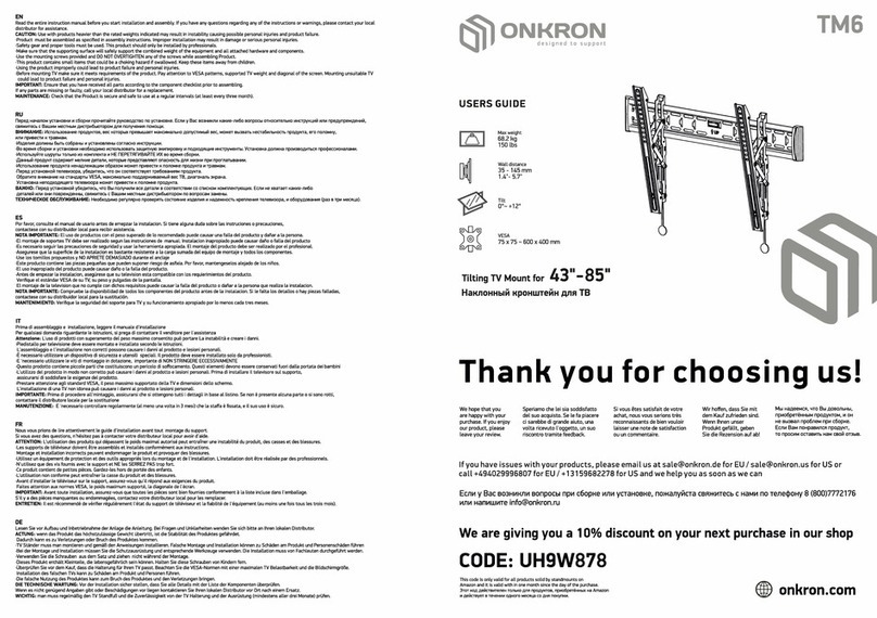 ONKRON TM6 user guide