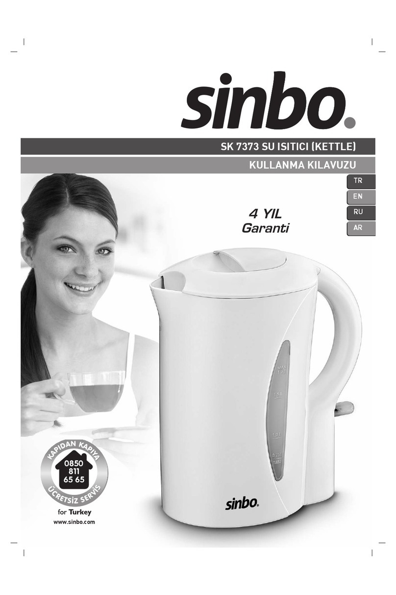 Sinbo SK 7373 manual