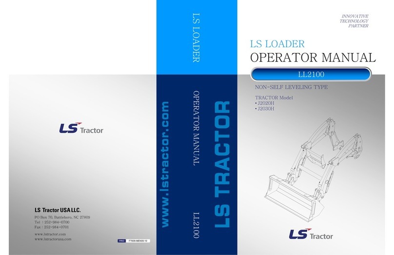 LS tractor LL2100 Operator's manual