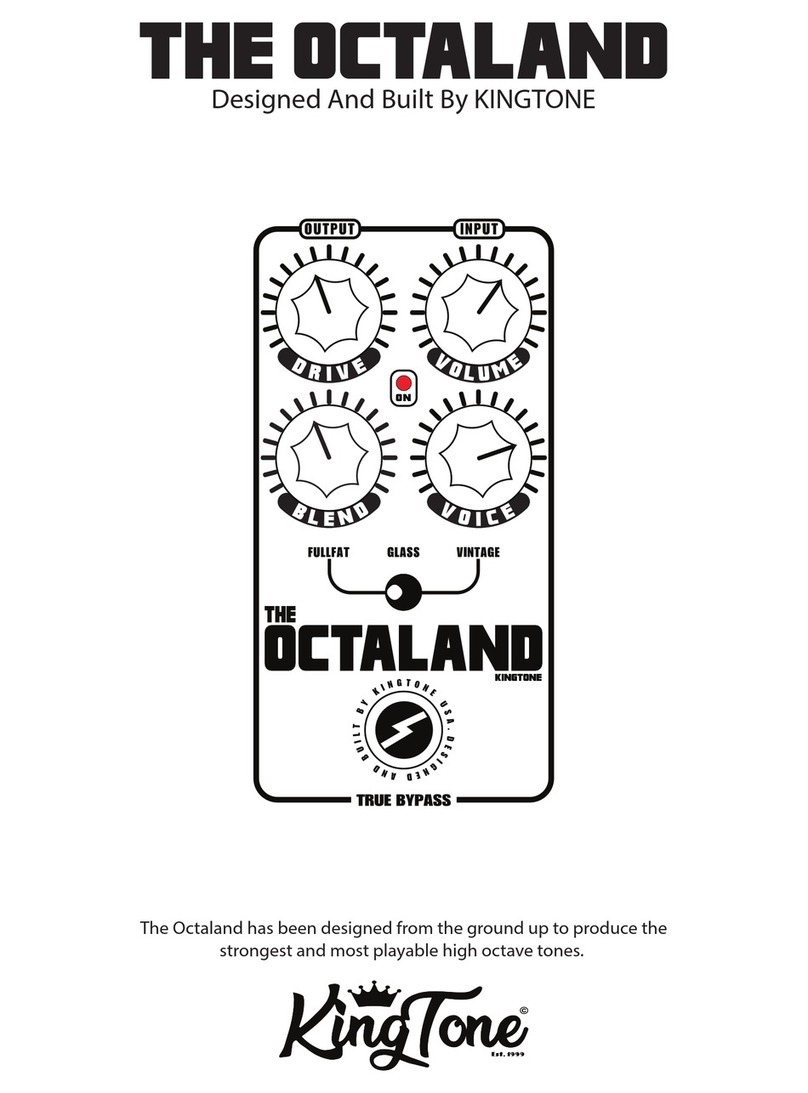 KingTone THE OCTALAND quick start guide