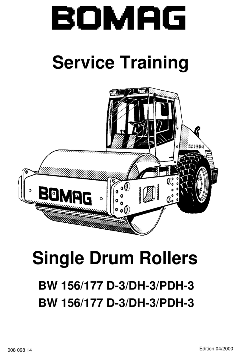 Bomag BW 156 D-3 User manual