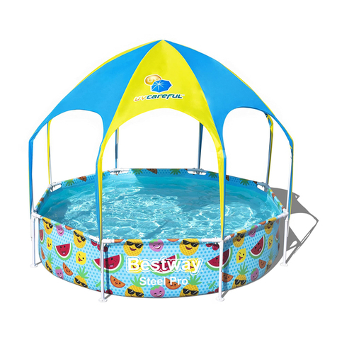 Bestway SPLASH-IN-SHADE owner's manual
