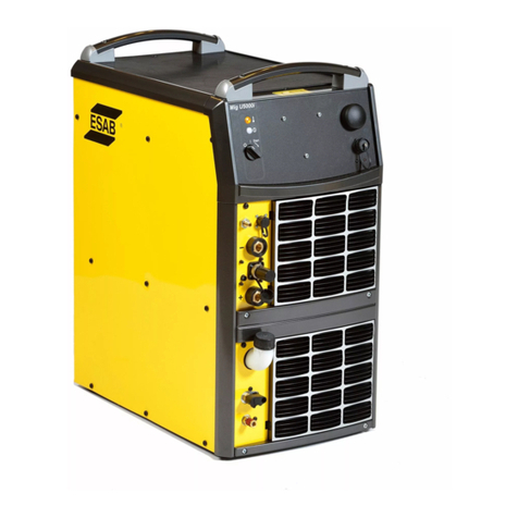 ESAB Aristo WeldCloud Mig U5000i instruction manual ESAB Aristo WeldCloud Mig U5000i instruction manual